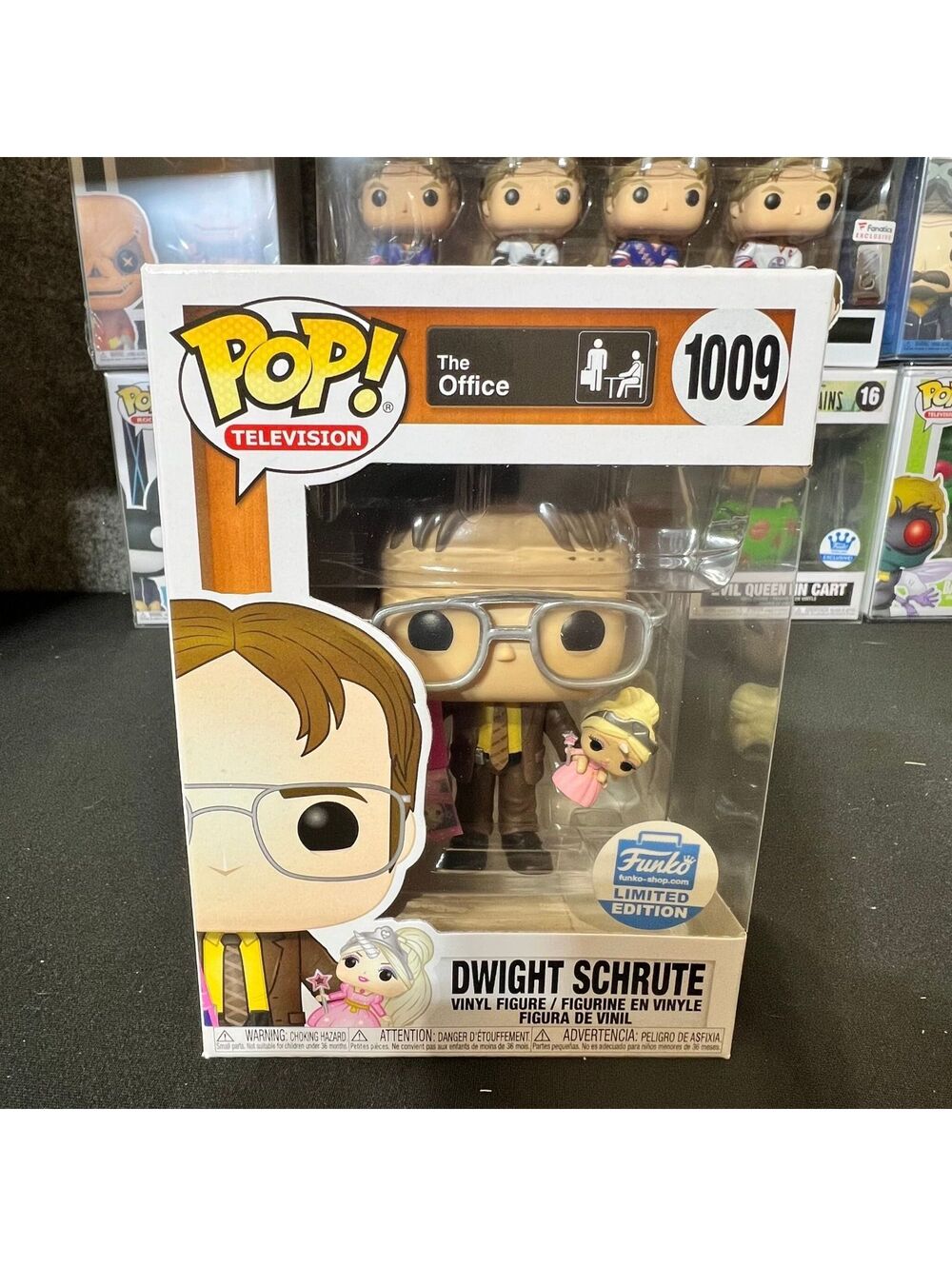 Funko Pop The Office Dwight Schrute with Princess Unicorn 1009 Limited Edition